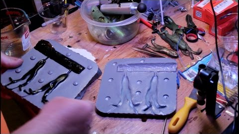 Making a Mold for Soft Plastic Lures