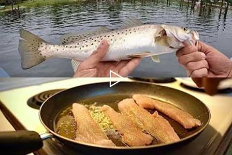 Speckled Trout Catch Clean and Cook + My TOP SECRET Fish Taco Recipe