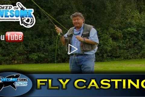 HOW TO FLY CAST! Beginners Casting Tips - by TAFishing Show