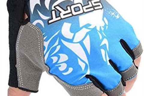 VORCOOL UV Protection Fishing Fingerless Gloves Anti-Slip Fishing Gloves for Cycling Climbing..