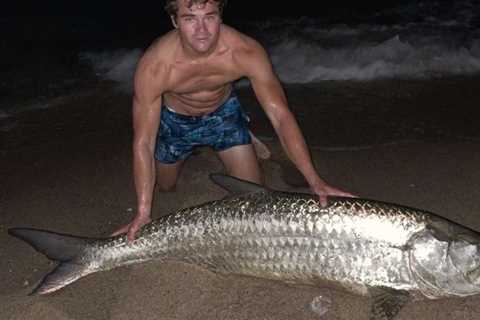 Tarpon Caught and Released on Cape Cod