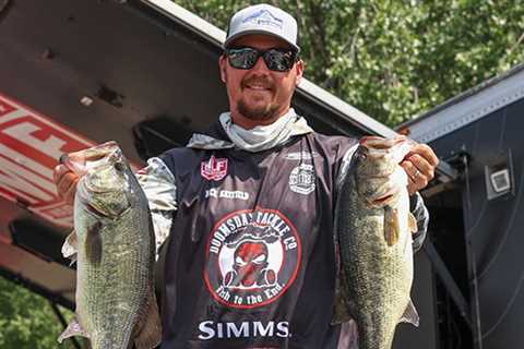 Nick Hatfield Leads On Day 1 Of MLF Tackle Warehouse Invitational Stop 6 at the Mississippi River..