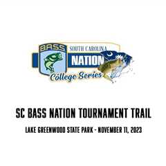 2023 BASS SC College Series – Lake Greenwood – November 11 – RESULTS
