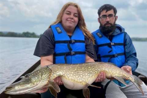 Pike feeding well in Boyne Valley lakes