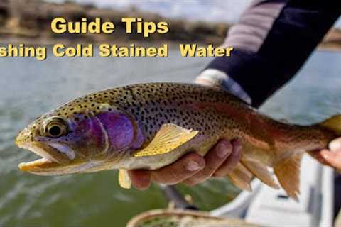 Fishing Cold Stained Water for Trout